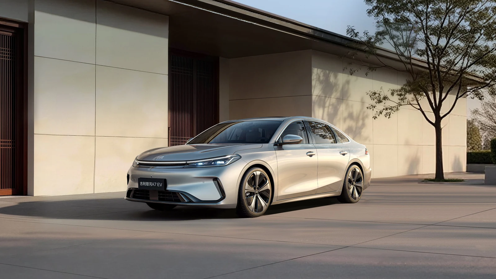 Geely Galaxy A7 EV, официальный вид автомобиля